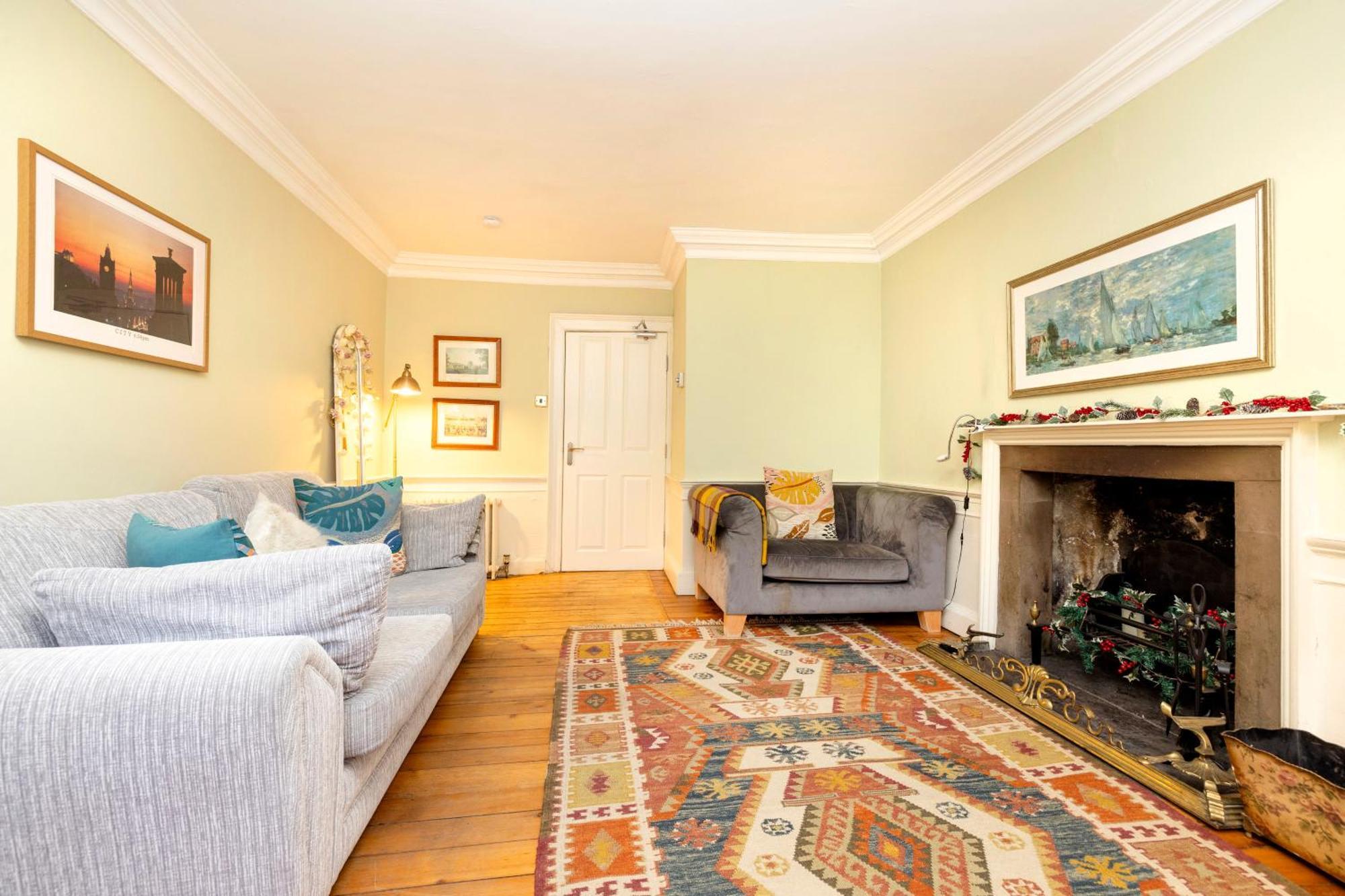Joivy Beautiful Apartment, Private Garden, Calton Hill Edinburgh Exterior photo